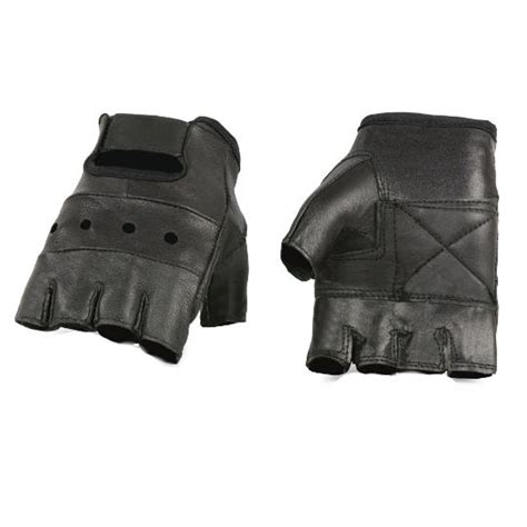 Glove Care and Maintenance Vance VL402 Mens Leather Fingerless Glove w/ Gel Palm